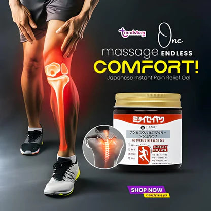 Japanese Pain Relief Massage Gel for Inner Muscle Pain Relief